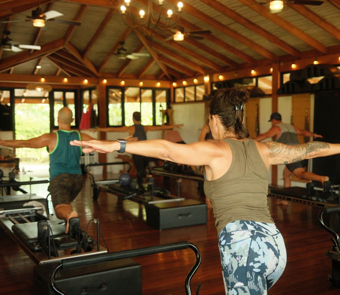 Reformer Pilates Session View