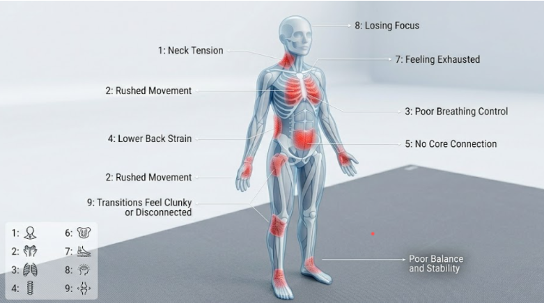 Common Pilates mistakes and injury areas