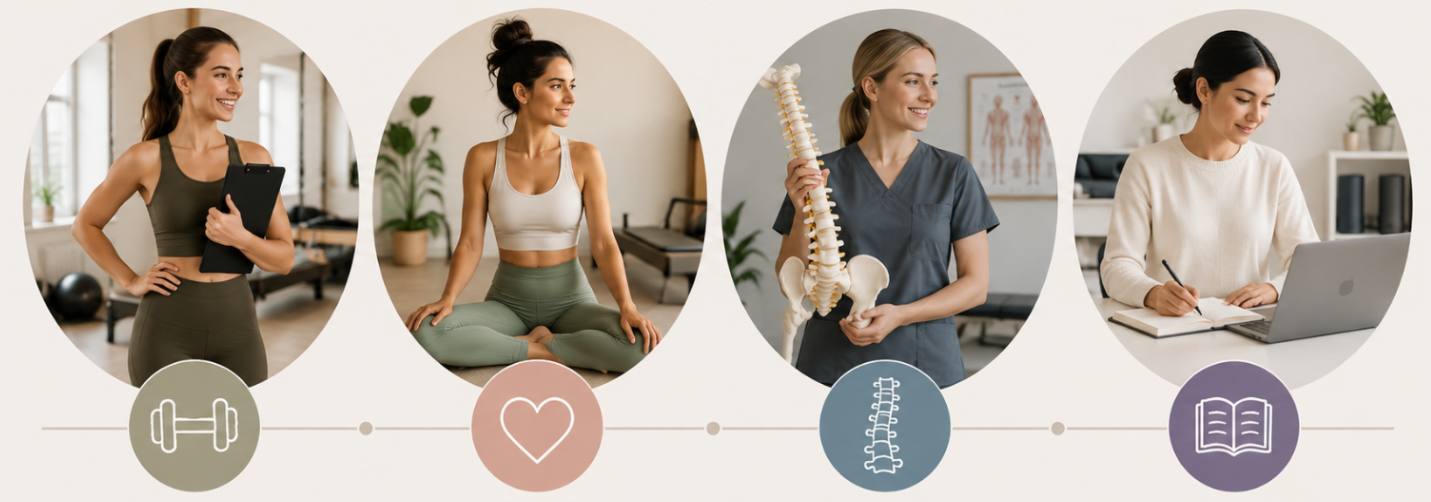 Who can enroll in pilates training